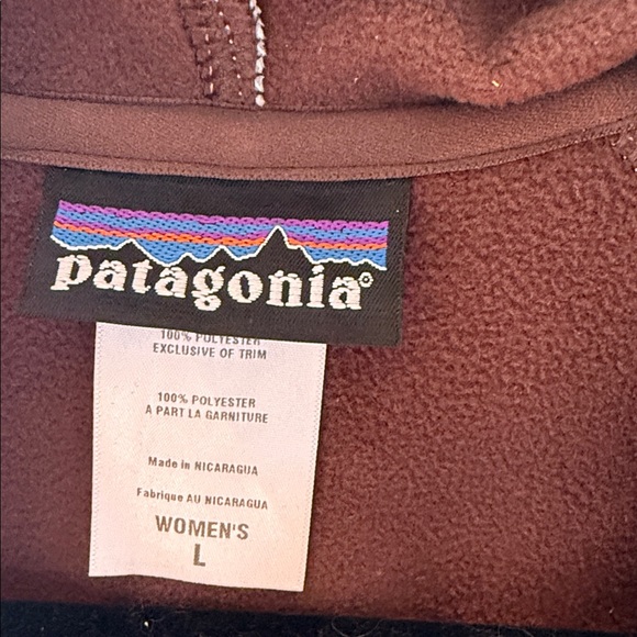 Patagonia Plaid Jacket with Hood - Gray and Brown - Picture 2 of 4